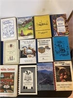 Assorted Church & OTHERS Cookbooks (12)
