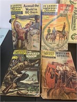1950’s Western Classics Illustrated (4) Wagon
