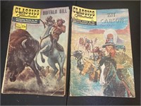 1953 Classics Illustrated (2) Kit Carson &