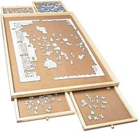 PUZZLE BOARD W DRAWERS