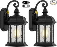 2 PACK OUTDOOR WALL LIGHTS