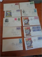 10 1ST DAY COVERS ASSORTED