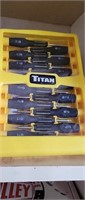 Five Titan 15 Piece  Precision Screwdriver Sets