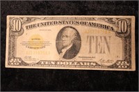 1928 US $10 Gold Certificate