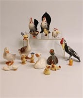 Porcelain Miniatures- Birds