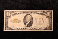 1928 US $10 Gold Certificate