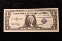 Series 1957 A US $1 Silver Certificate