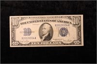 Series 1934 D US $10 Silver Certificate