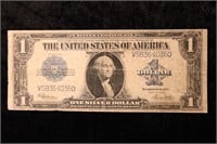 1923 US Large Size $1 Silver Certficate