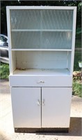 Vntg Metal Kitchen Cabinet