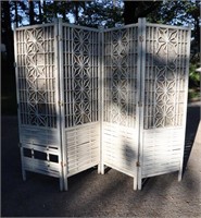 4 Panel Folding Room Divider