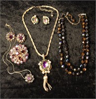 Vntg Costume Jewelry