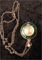 Vntg Nassau 17 Jewel Pocket Watch- works