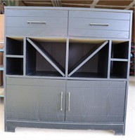 Espresso Colored Bar Cabinet