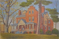Ruth Andrews Willard House Signed & Numberd Print