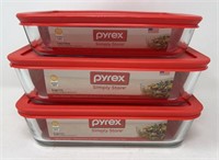 NEW Pyrex SimplyStore Glass Storage w Lid