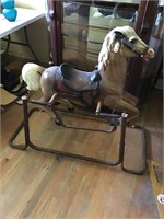 Vintage rockin horse