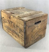 1919 Falstaff Wooden Beer Crate, Good condition