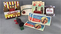 Soda Pop & Beer Advertising Items
7UP hat, 1956