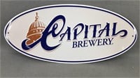 18” Tin Capital Brewery Sign