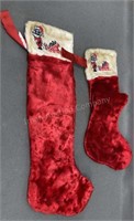 Old JC Penny Christmas Stockings