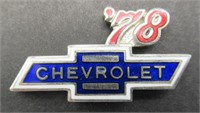 1978 Chevrolet Pin.