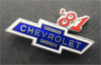 1981 Chevrolet Pin.
