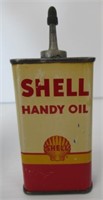 Shell Handy Oil Can. Measures 5.5" T.