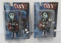 (2) Paxx Limited Edition Figurines in Packages.