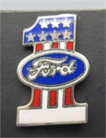 #1 Ford Red, White, and Blue Pin.