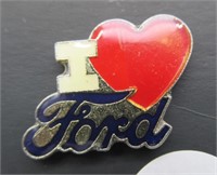 I Heart Ford Pin.