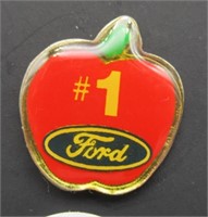 Ford #1 Apple Pin.