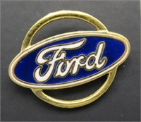 Ford Blue, Gold and White Pin.