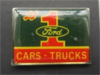 Ford #1 Cars-Trucks Pin.