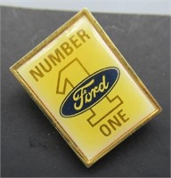 Ford 1 Number One Blue/Gold Pin.