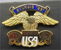 Sturgis 1989 1941-1989 Made in USA Pin.