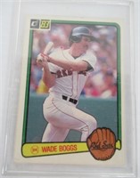 Wade Boggs Rookie 1982 Donruss Card.