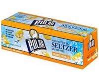 Polar Orange Vanilla Seltzer, 12 fl oz, 12 pack