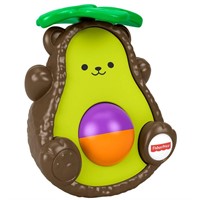 Fisher-Price Avocado Bat-at-Bear Mini Toy Ages 6m