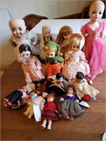 13 +/- Porcelain Dolls