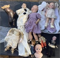 30 +\- Vintage Dolls & Doll Clothing
