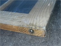 $200.00 ReliaBilt  - (24 x 80 IN) Wood Clear