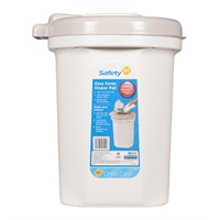 Safety 1?? Easy Saver Diaper Pail  White