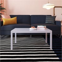 Mainstays Parsons Coffee Table  White