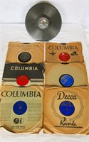 (7) Vtg 78 rpm Vinyl Records