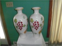 Matching Pair Of Vases 22” Tall