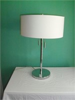 Chrome Stick Table Lamp