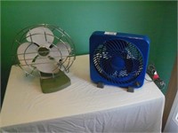 1 Modern & 1 Vintage Fans