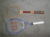 Wilson & Bancroft Tennis Rackets