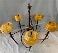 1940's Vintage chandelier, Luminaire suspendu